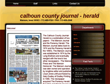 Tablet Screenshot of journalherald.com